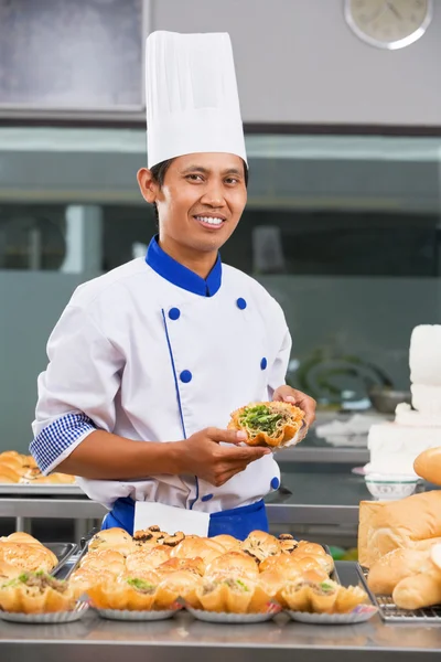 Chef or bakers — Stock Photo, Image