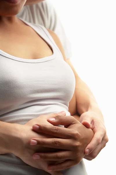 Para rasowe Multi - Ciąża — Zdjęcie stockowe