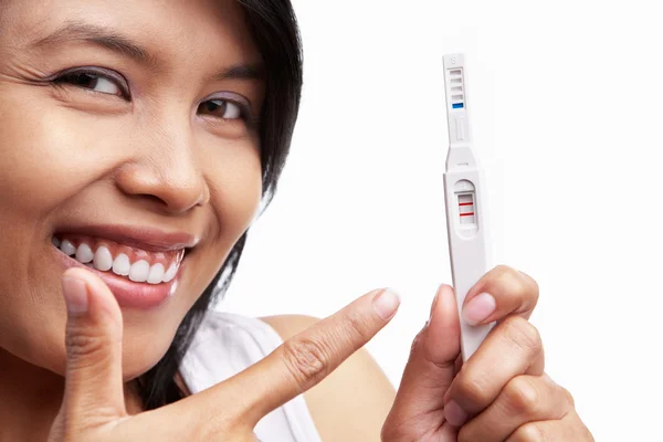 Teste de gravidez — Fotografia de Stock