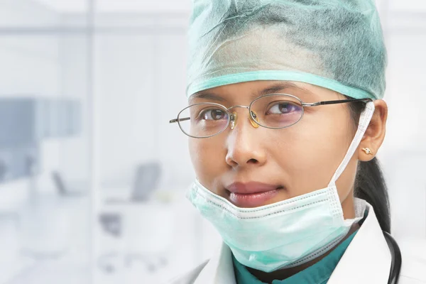 Female medical worker posing — Stock Photo, Image