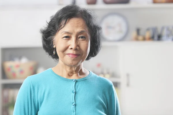 stock image Senior woman looking at camera