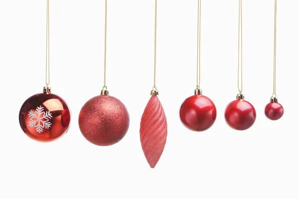 Rode kerst ornament — Stockfoto