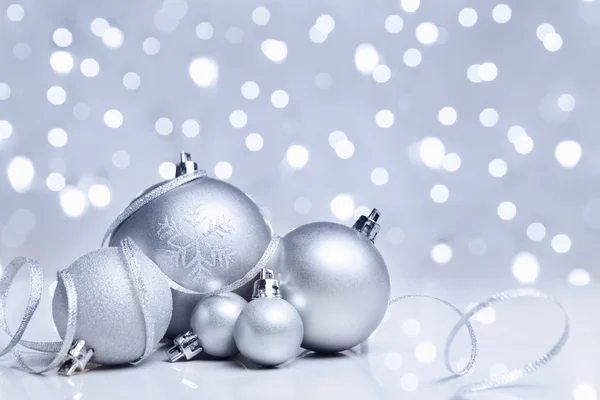 Witte kerst ornament — Stockfoto