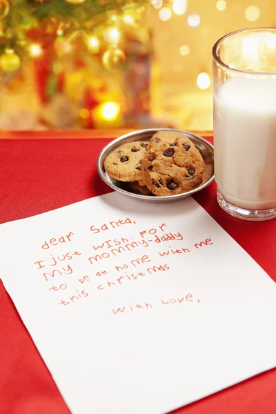 stock image Child true wish on Christmas