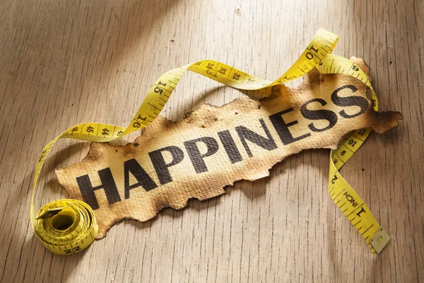Mesure du concept de bonheur — Photo
