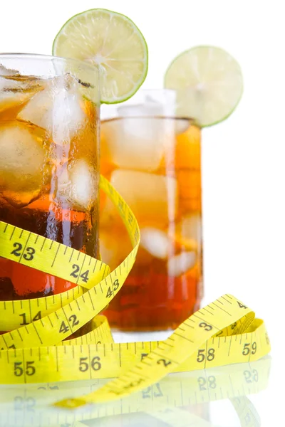 stock image Close up of diet soft drinks