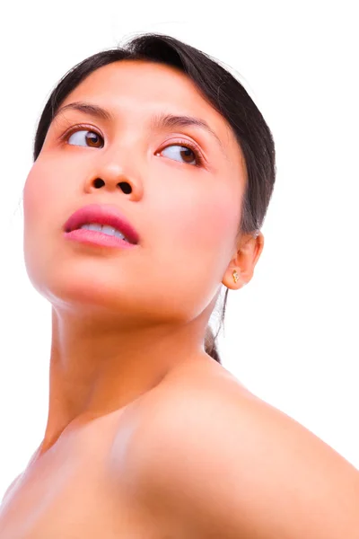 Junge schöne asiatische Frau posiert — Stockfoto