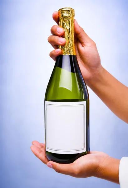 Champagne, sir? — Stock Photo, Image