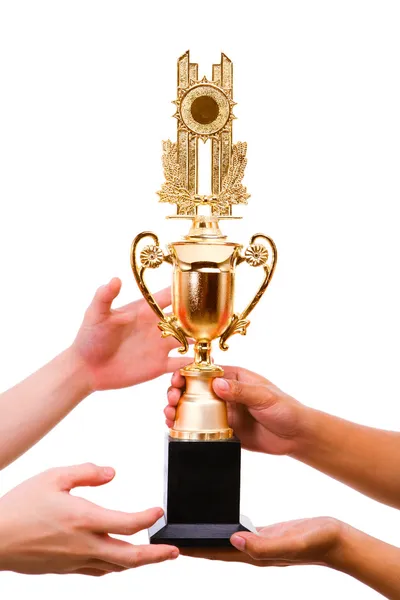 Trophy bestowed to the winner — Stock Photo, Image