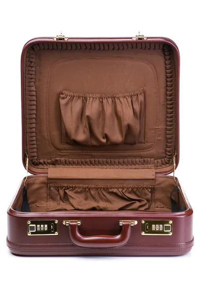 オープンスーツケース — ストック写真
