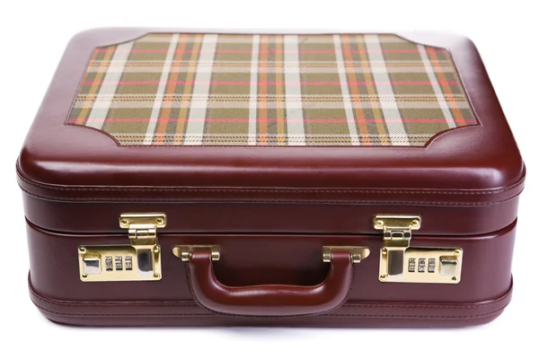 褐色手提箱 — 图库照片