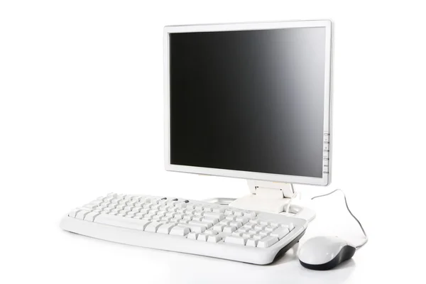 White computer — Stock Photo, Image