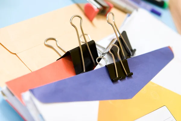 Clipped mail in office — Stock Photo, Image