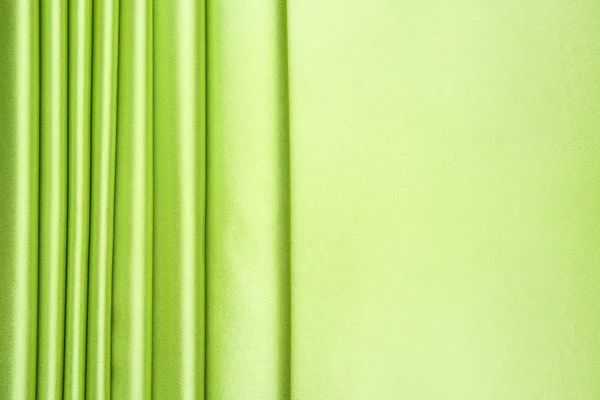 Modèle de rayures en satin vert chaux — Photo