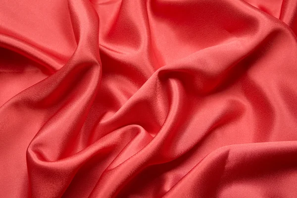 Red satin pattern — Stock Photo, Image