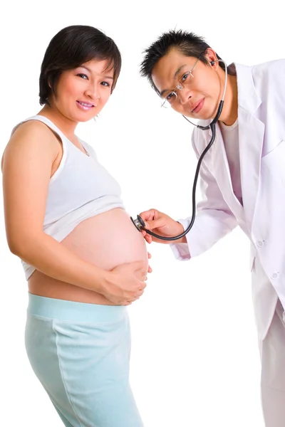 Pregnancy check up — Stock Photo, Image