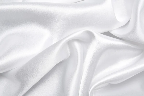 白いサテンのパターン — ストック写真