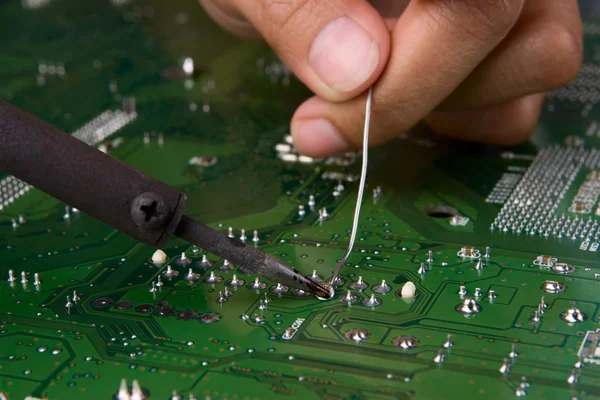 stock image Soldering