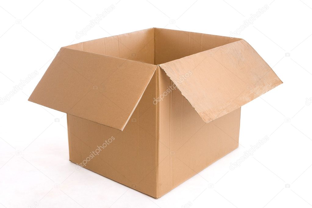 Empty cardboard