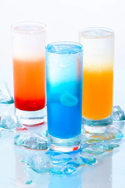 Three kind of cool drinks — Stock Photo, Image