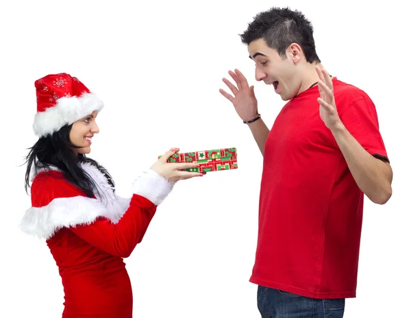 Gift from Santa Claus — Stock Photo, Image