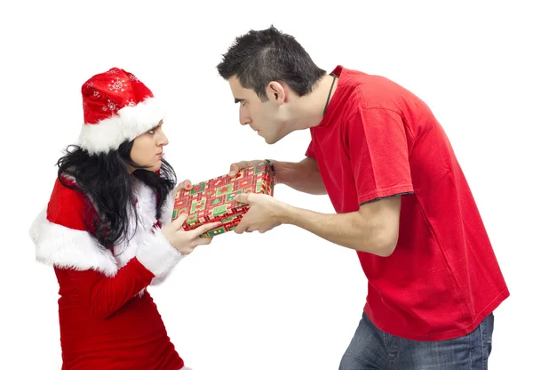 Gift from Santa Claus — Stock Photo, Image
