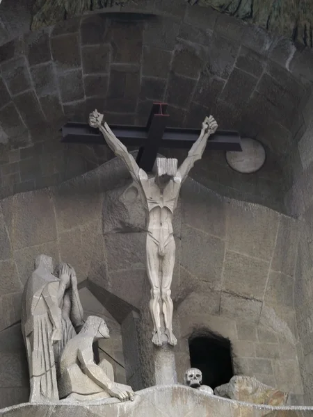 Sagrada Familia: sochy — Stock fotografie