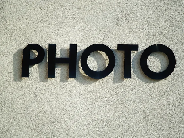 Signo de fotógrafo —  Fotos de Stock