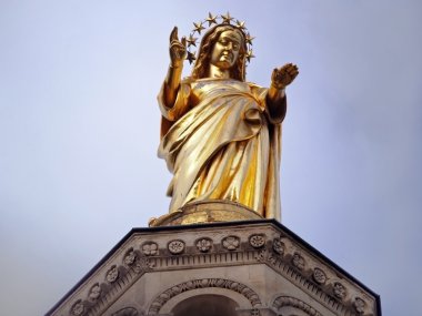 Meryem Ana heykeli Avignon, Papalar Sarayı, Fransa