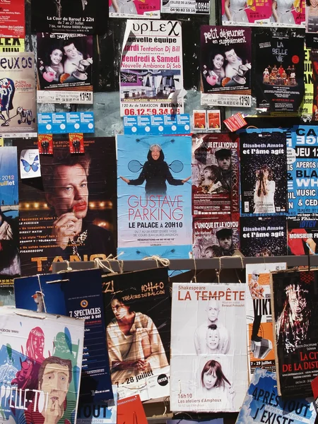 Festival de teatro em Avignon, julho de 2012 — Fotografia de Stock