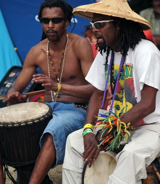 Garance reggae festival 2012 i bagnols sur Cèze, Frankrike — Stockfoto