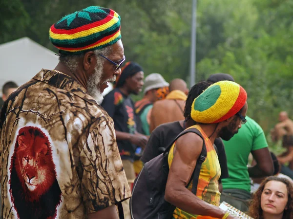 Garance reggae festival 2012 v bagnols sur ceze, Francie — Stock fotografie