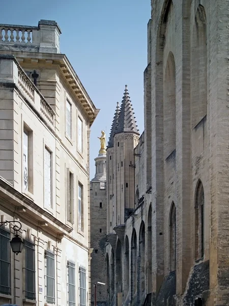 stock image Popes' Palace in Avignon, France
