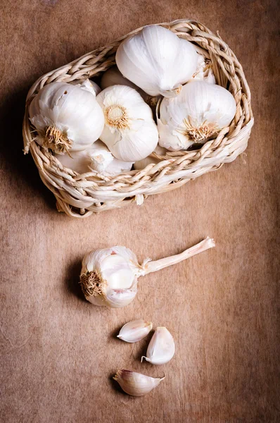 stock image Organic garlic