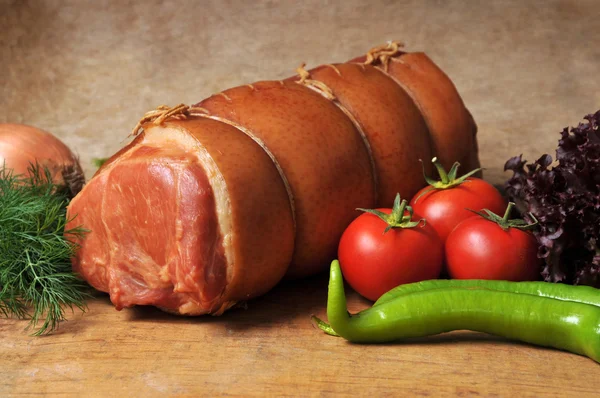 Traditional meat roll — Stock Photo, Image