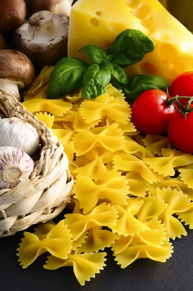 Italian farfalle pasta — Stock Photo, Image
