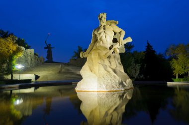Mamayev monument, Volgograd, Russia clipart