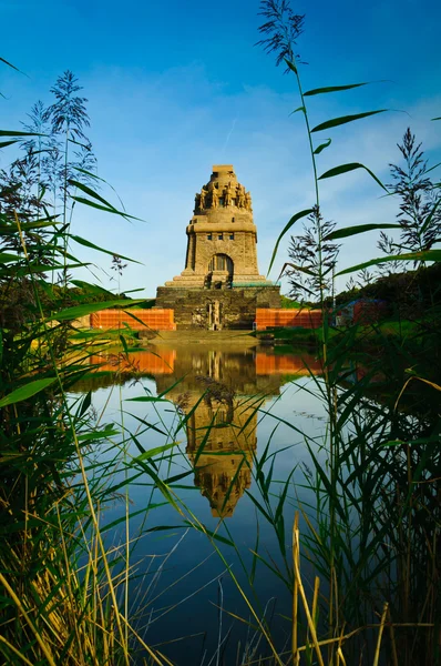 stock image Battle of nations monument leipzig