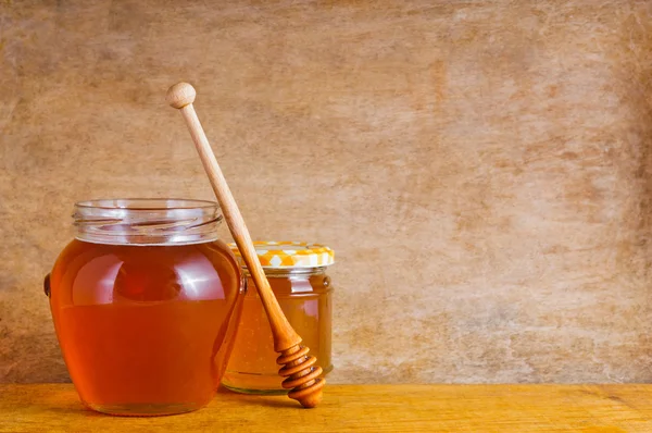 Natürlicher Honig — Stockfoto