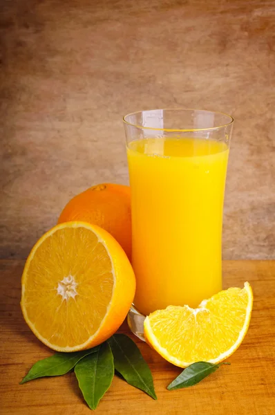 Jus jeruk segar — Stok Foto