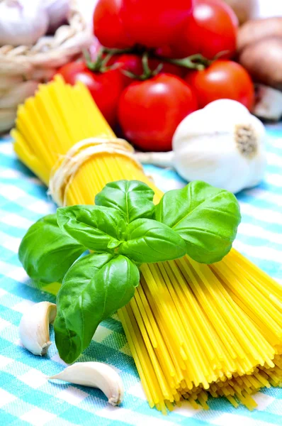 Spaghetti still life — Foto Stock