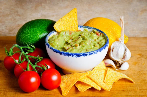 Ingredientes guacamole — Fotografia de Stock