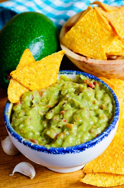 Avokado guacamole — Stok fotoğraf