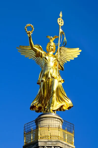 Ángel dorado berlin — Foto de Stock