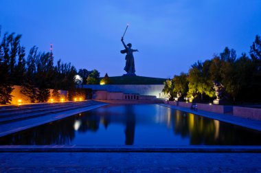 Mamayev monument in Volgograd clipart