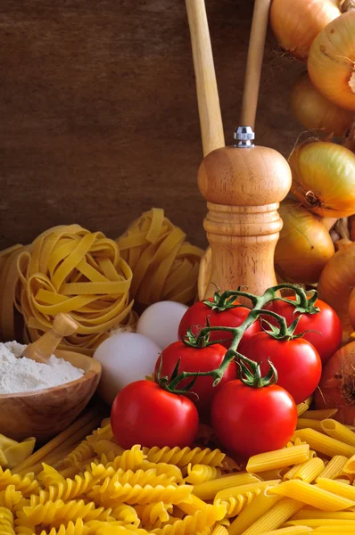 Macarrão italiano tradicional — Fotografia de Stock