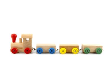 Toy train clipart