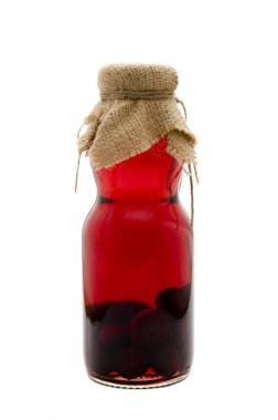 Sour cherry liquor clipart