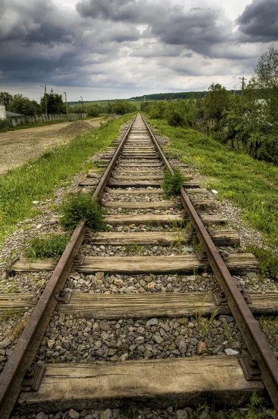 Old beautiful railroad — Stock Photo, Image