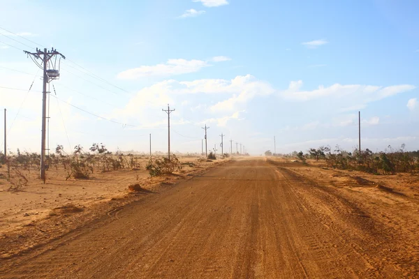 stock image Road to the Mui Ne dune